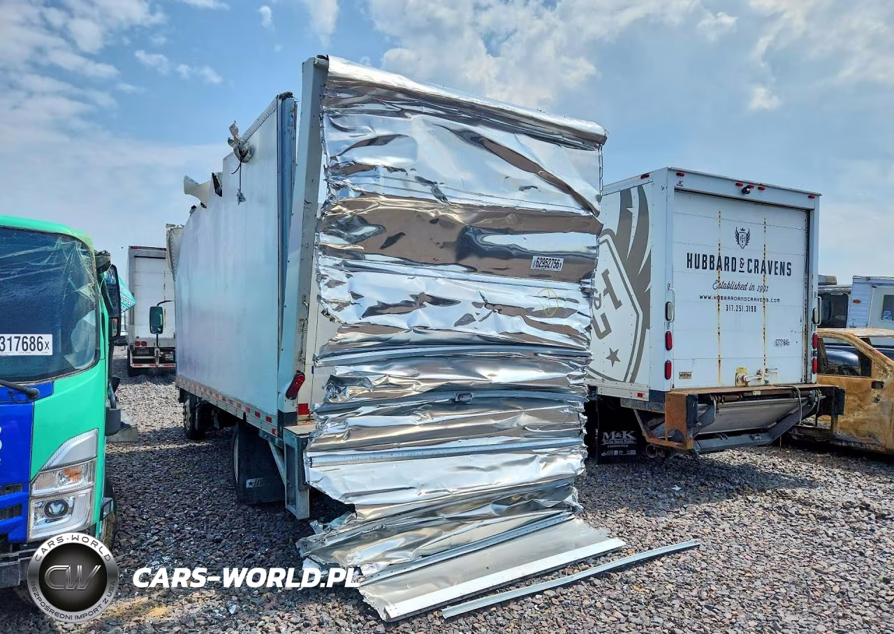 2020 Isuzu Npr Xd Box Truck VIN:JALC4W167L7K01119 - 2