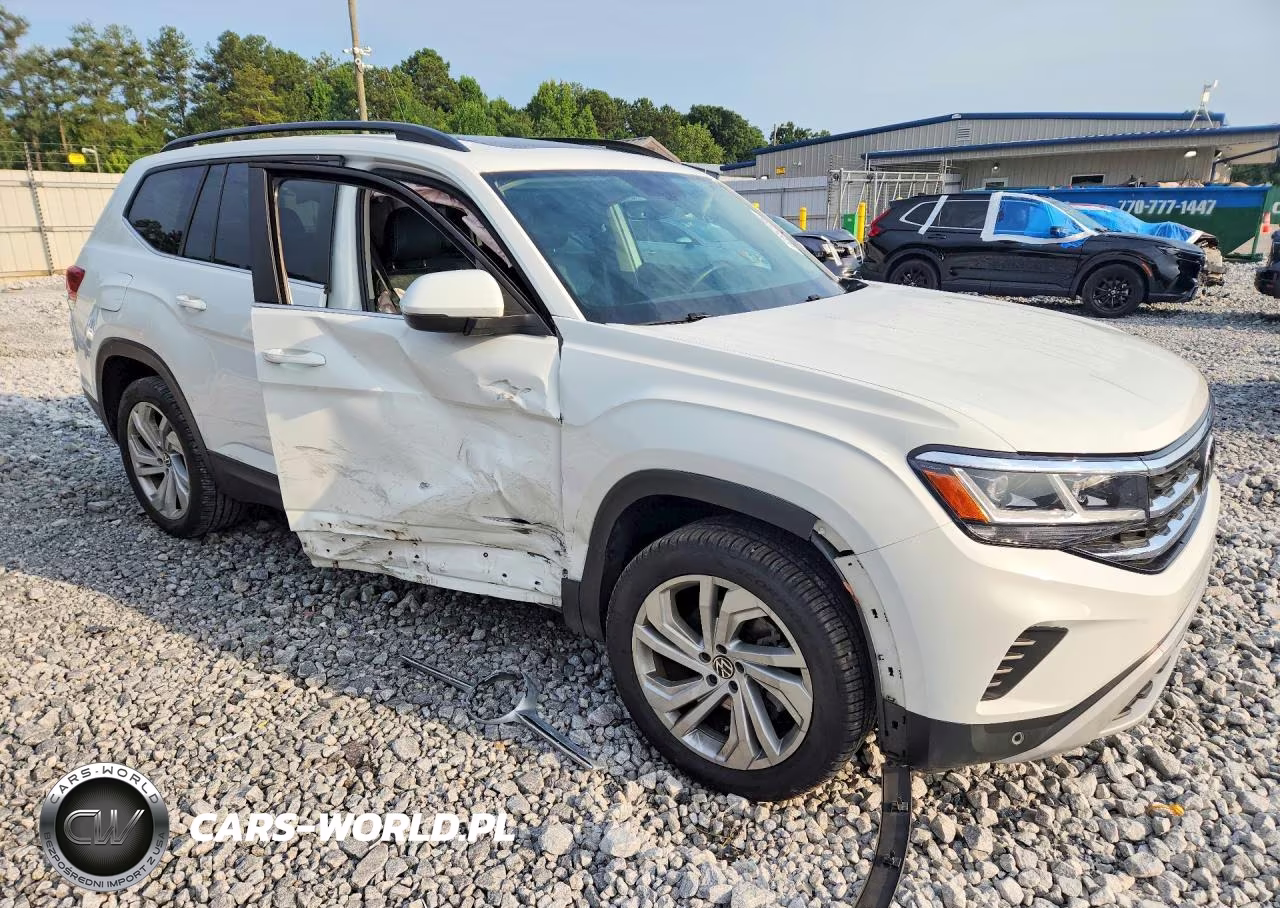 2021 Volkswagen Atlas Se VIN:1V2JR2CA2MC607398 - 4
