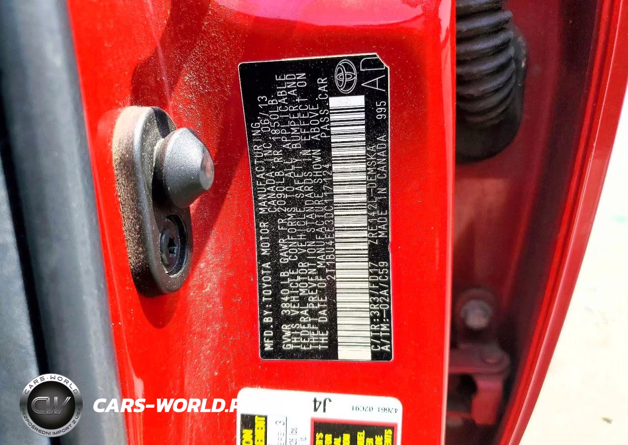 2013 Toyota Corolla S VIN:2T1BU4EE3DC117124 - 13