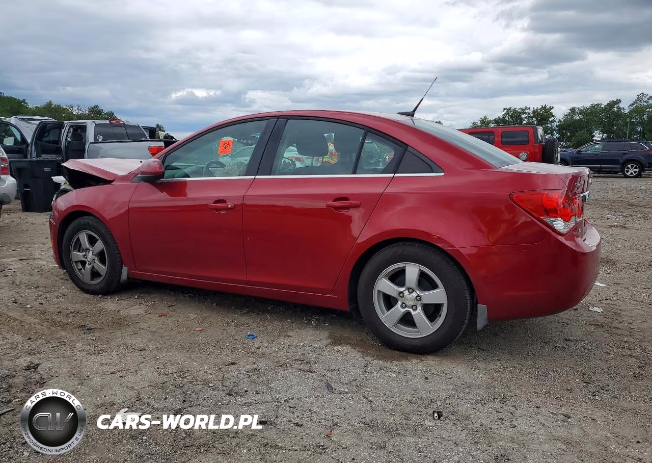 2014 Chevrolet Cruze Lt VIN:1G1PC5SB7E7364795 - 2