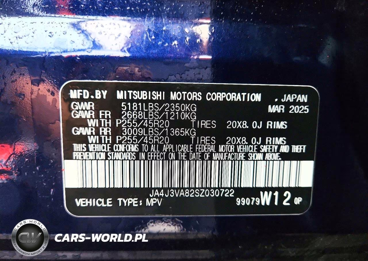 2025 Mitsubishi Outlander Se VIN:JA4J3VA82SZ030722 - 13