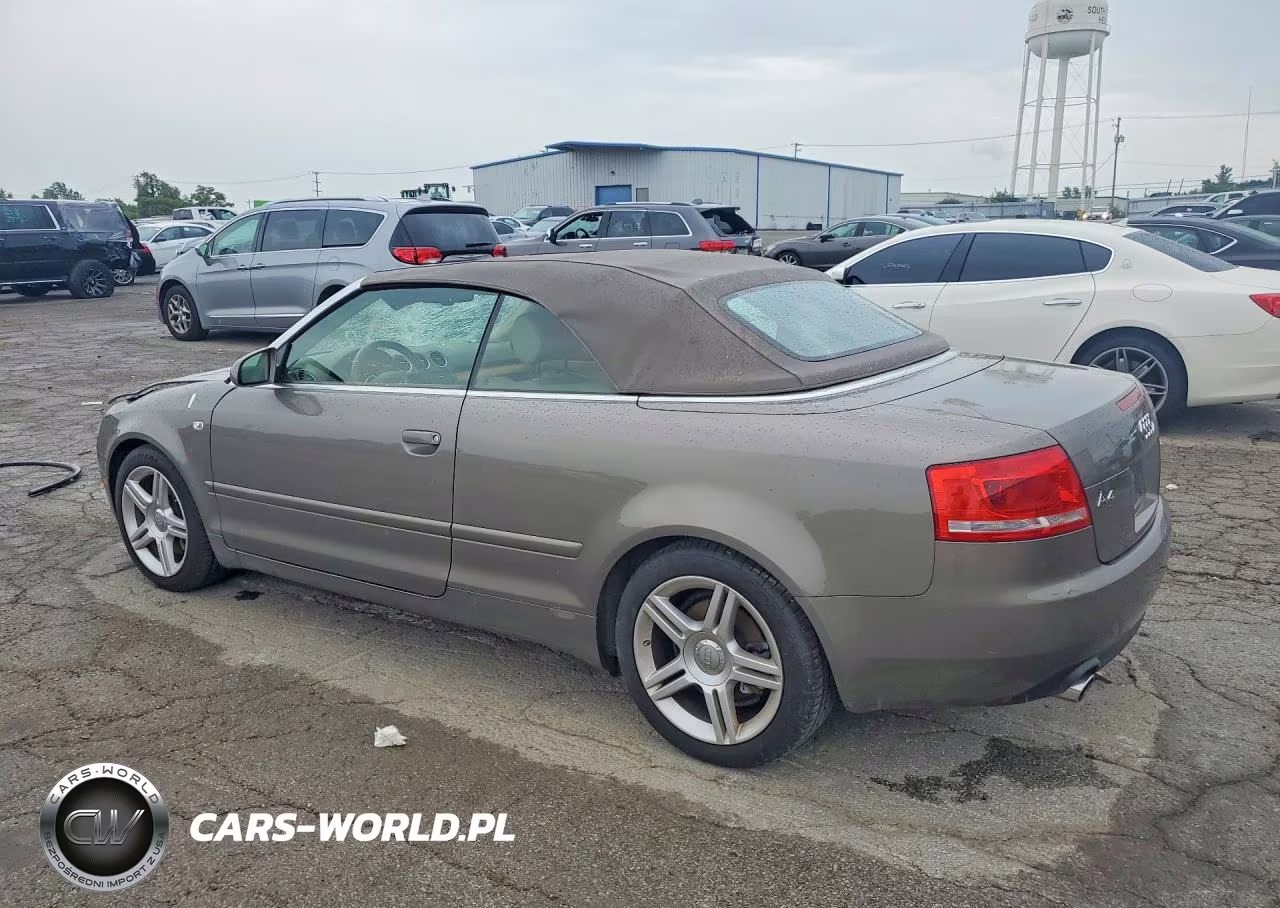 2008 Audi A4 2.0T Cabriolet VIN:WAUAF48H68K015622 - 2