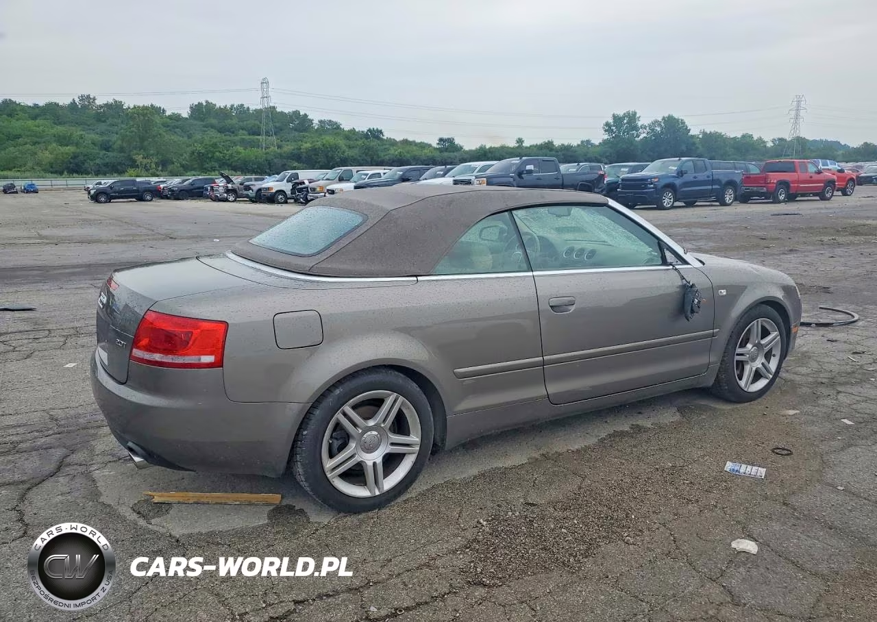 2008 Audi A4 2.0T Cabriolet VIN:WAUAF48H68K015622 - 3
