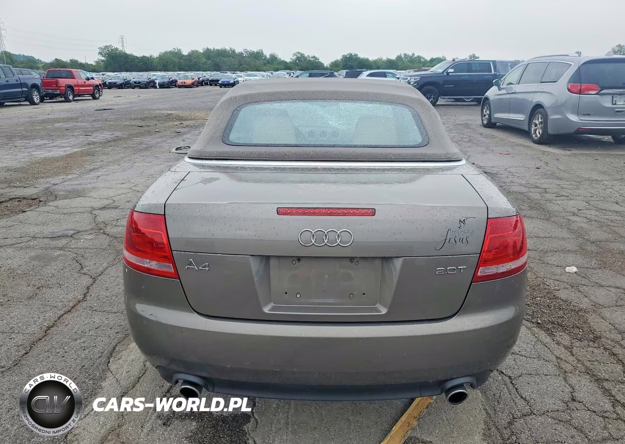 2008 Audi A4 2.0T Cabriolet VIN:WAUAF48H68K015622 - 6