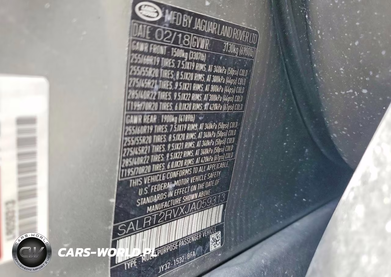 2018 Land Rover Discovery Hse Luxury VIN:SALRT2RVXJA059313 - 13