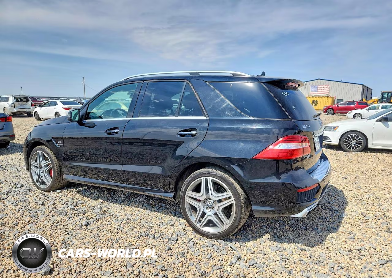 2015 Mercedes-Benz Ml 63 Amg VIN:4JGDA7EB6FA567555 - 2