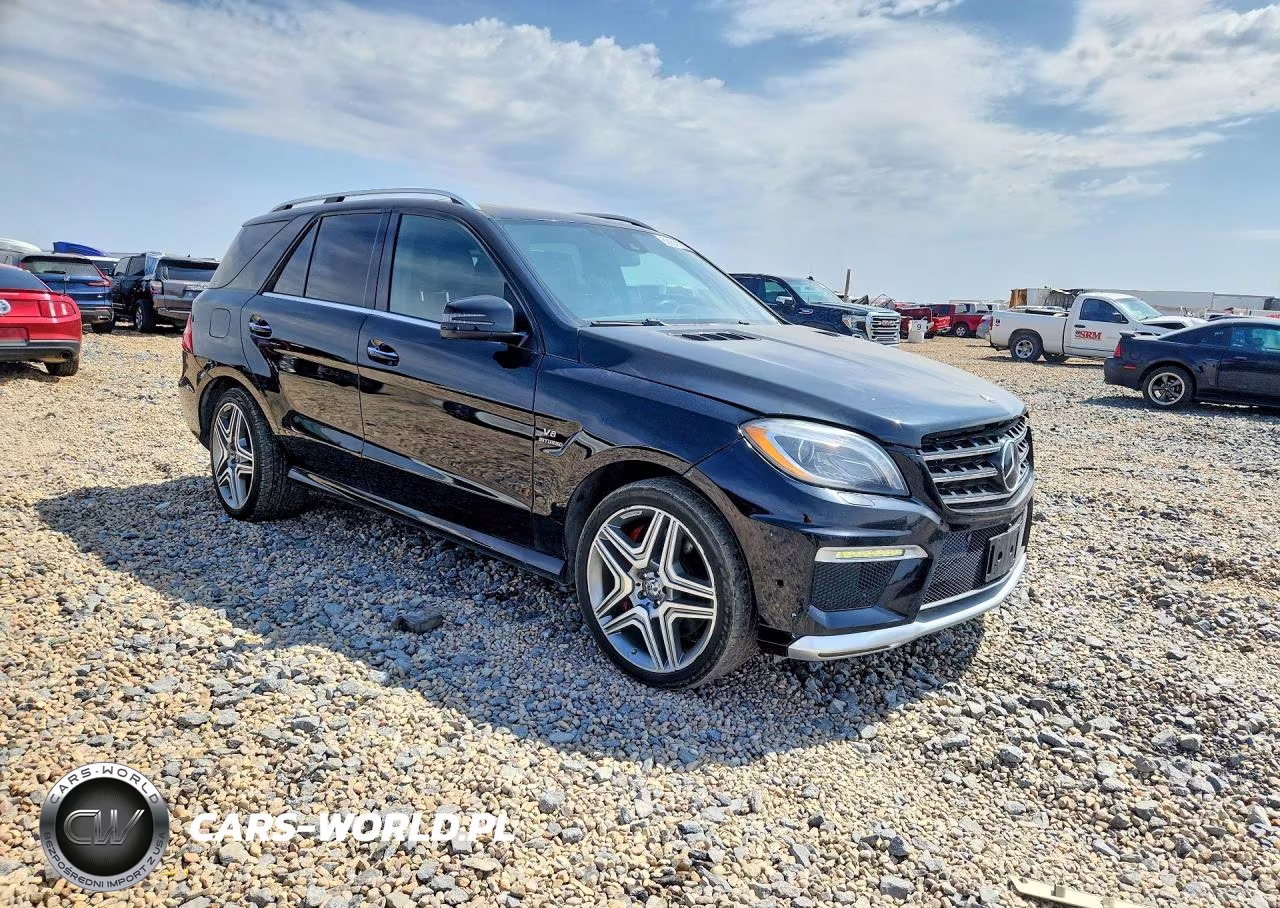 2015 Mercedes-Benz Ml 63 Amg VIN:4JGDA7EB6FA567555 - 4