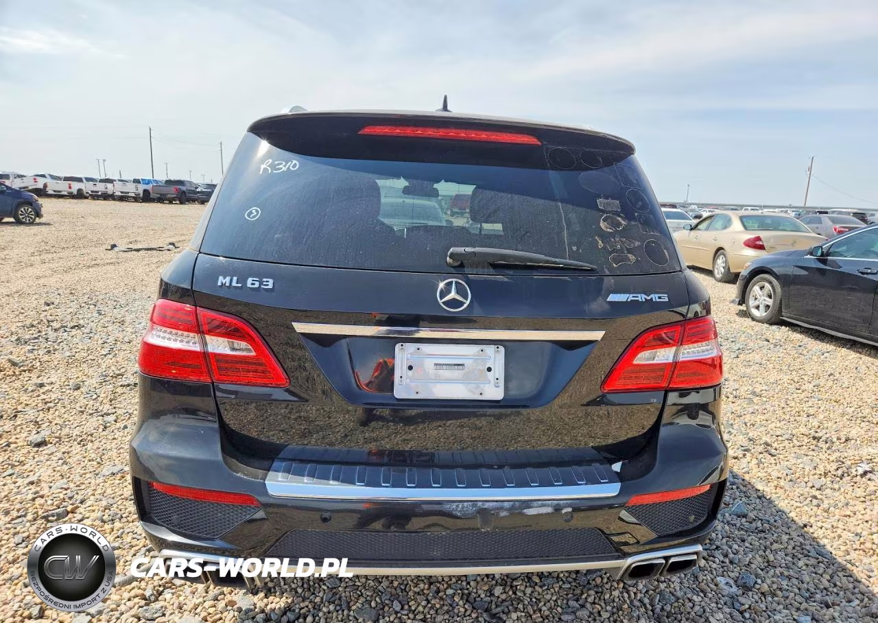 2015 Mercedes-Benz Ml 63 Amg VIN:4JGDA7EB6FA567555 - 6