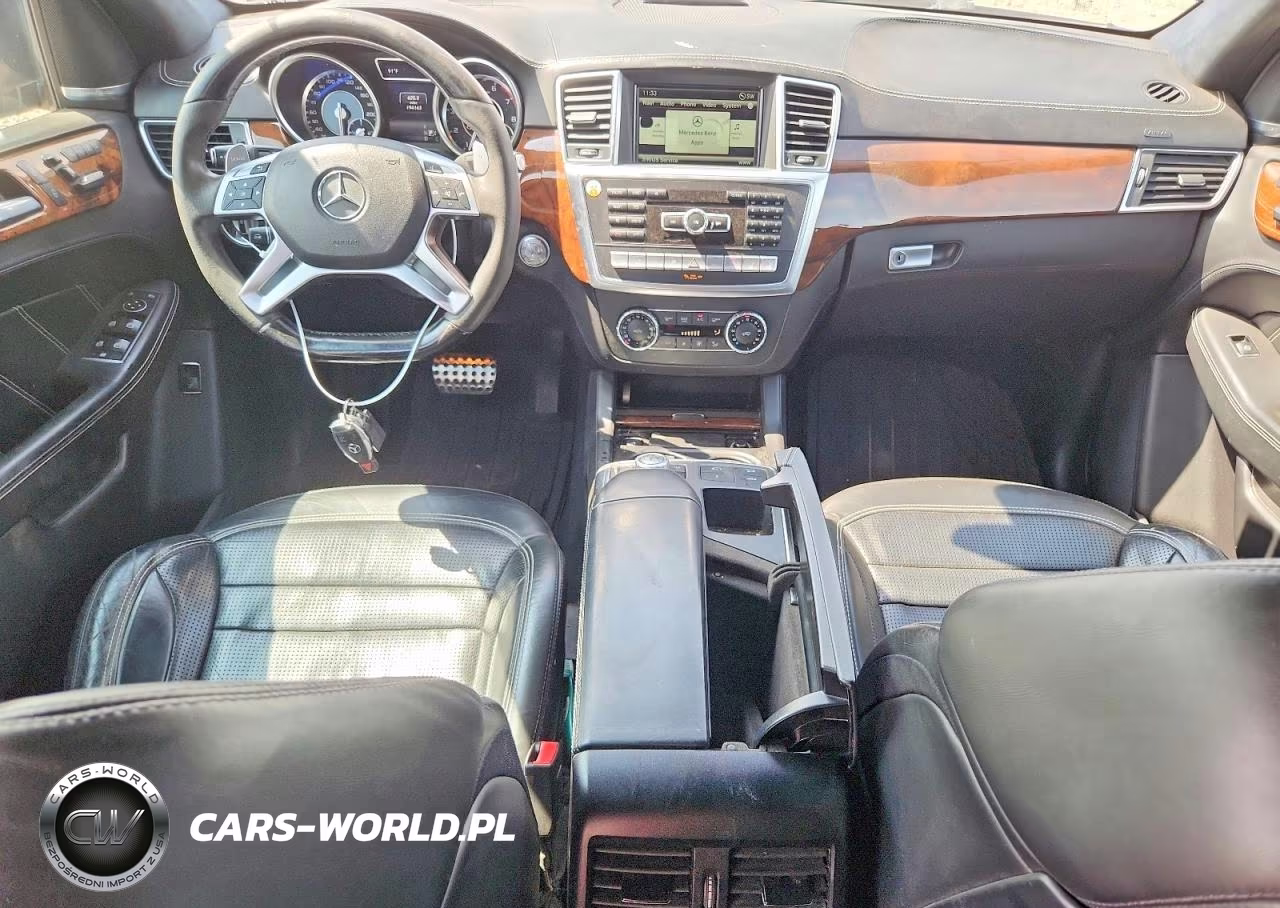 2015 Mercedes-Benz Ml 63 Amg VIN:4JGDA7EB6FA567555 - 8
