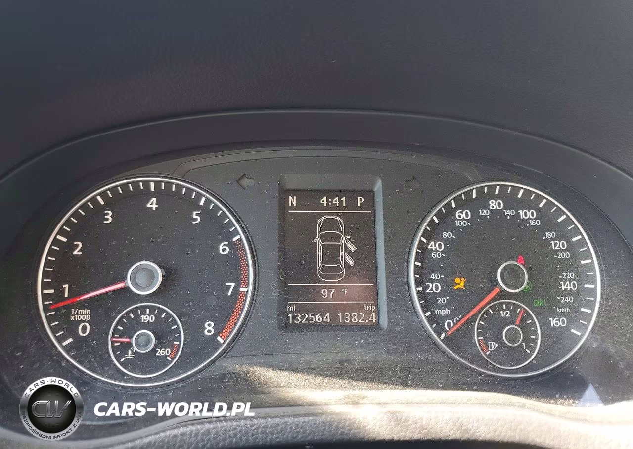 2013 Volkswagen Passat Se VIN:1VWBP7A34DC124442 - 9