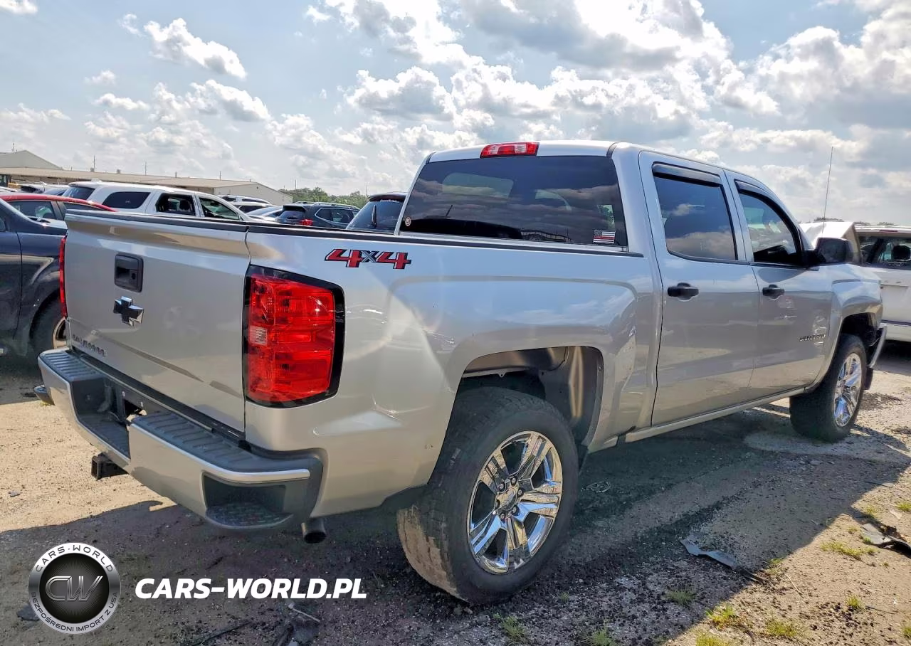 2018 Chevrolet Silverado K1500 Custom VIN:3GCUKPEC1JG600319 - 3