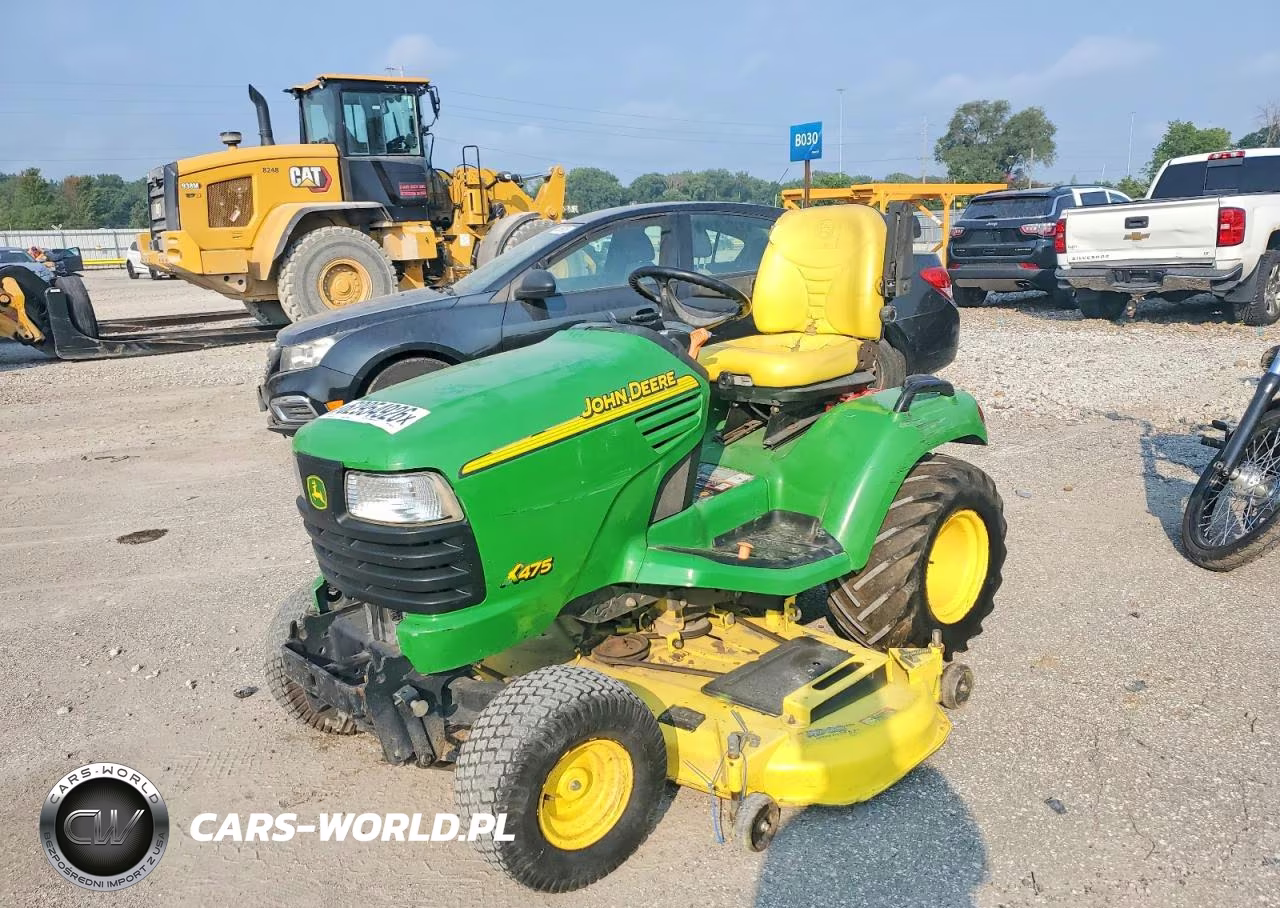 2010 John Deere X475 Lawn Mower VIN:M0X475A040315 - 2