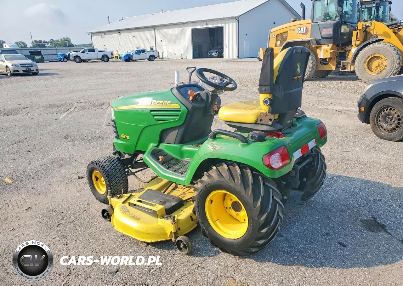2010 John Deere X475 Lawn Mower VIN:M0X475A040315 - 3