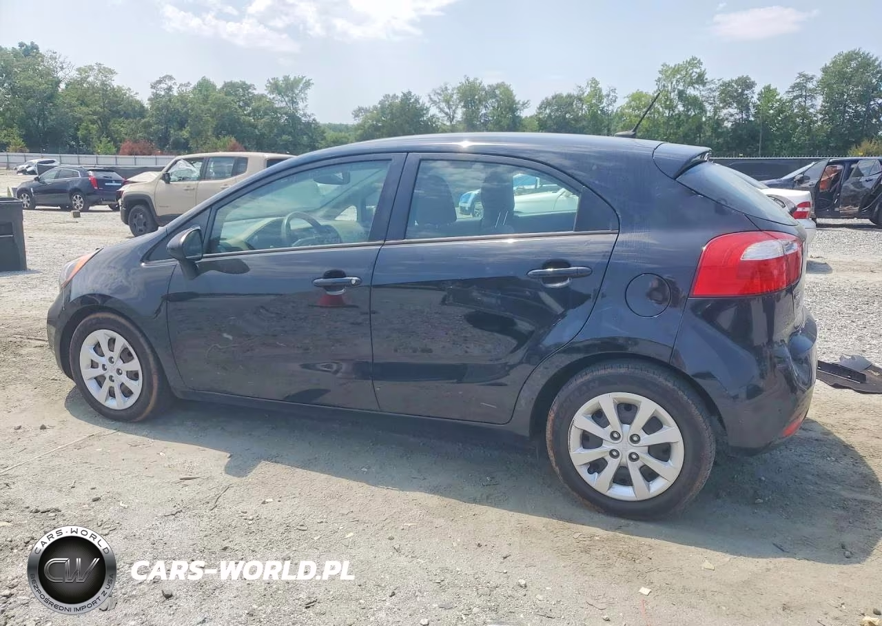 2014 Kia Rio Lx VIN:KNADM5A32E6406195 - 2