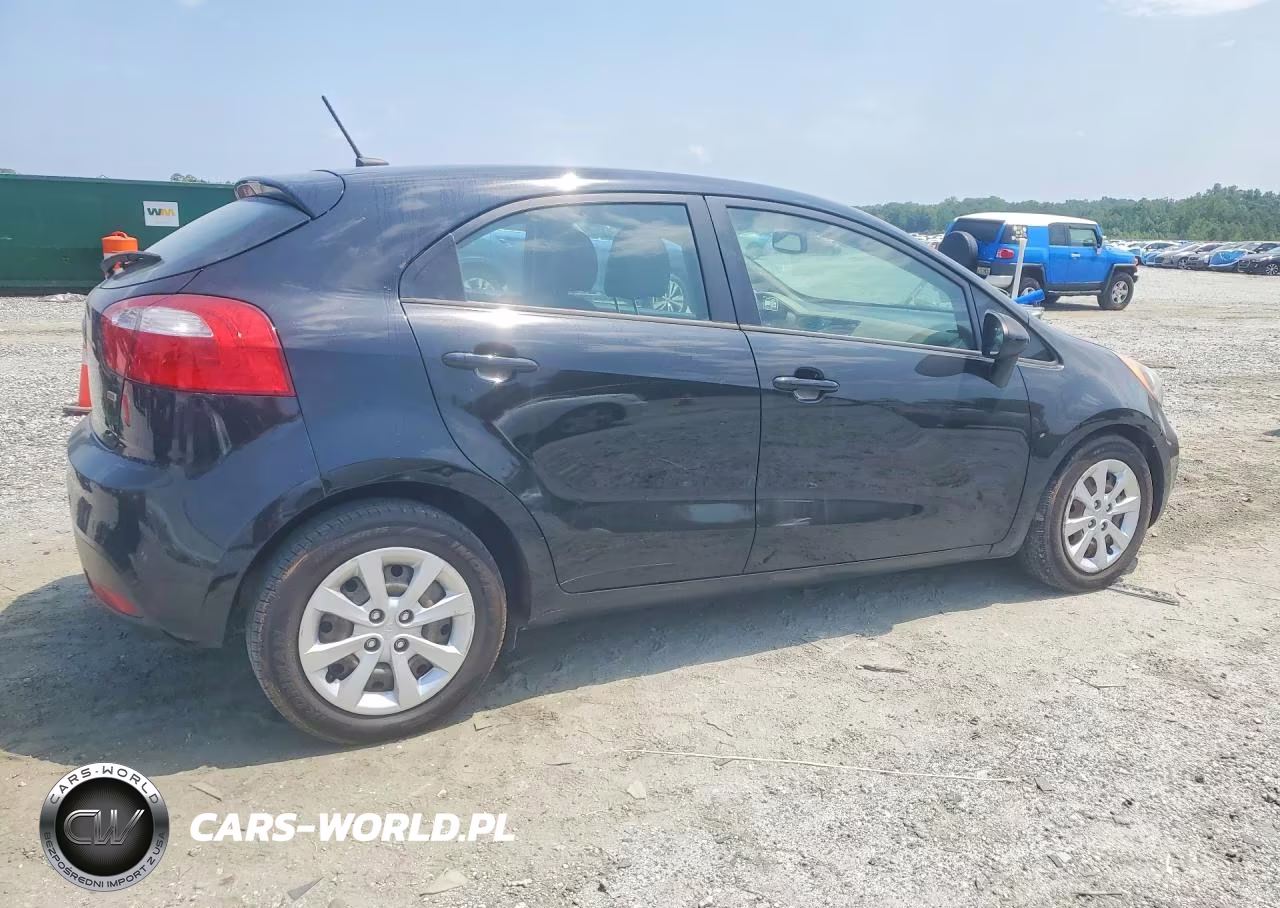 2014 Kia Rio Lx VIN:KNADM5A32E6406195 - 3