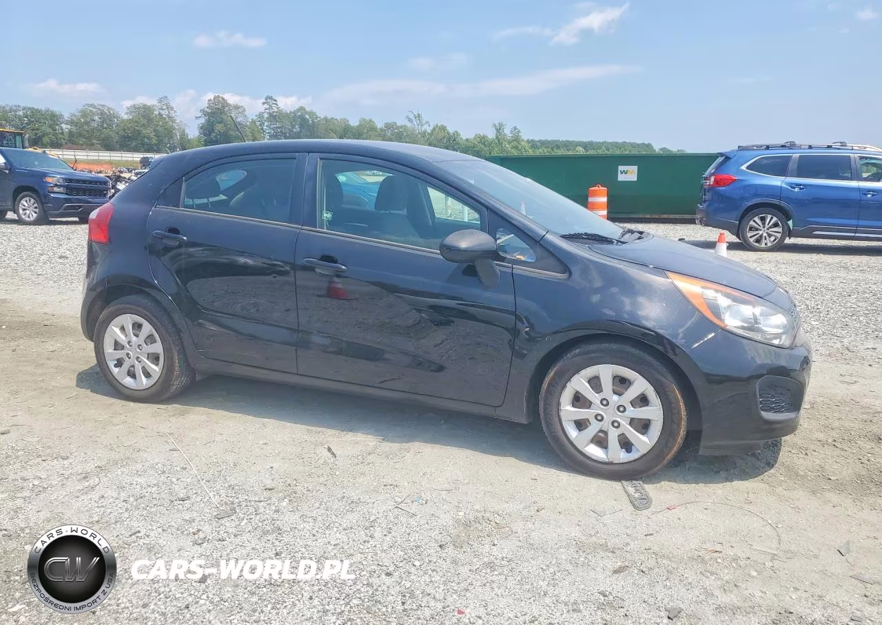 2014 Kia Rio Lx VIN:KNADM5A32E6406195 - 4