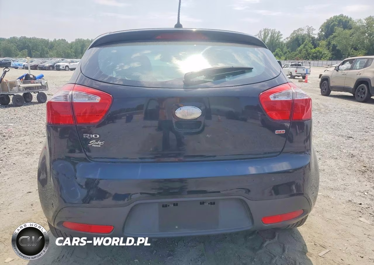 2014 Kia Rio Lx VIN:KNADM5A32E6406195 - 6