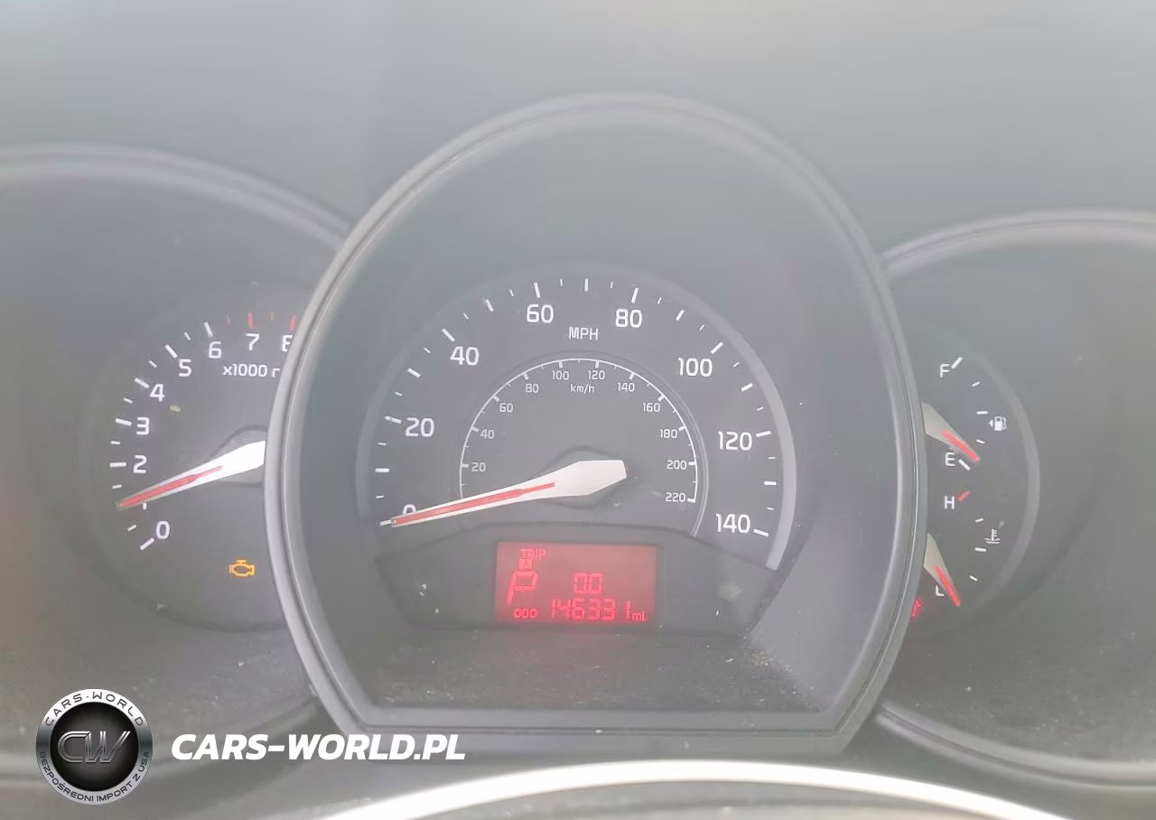 2014 Kia Rio Lx VIN:KNADM5A32E6406195 - 9