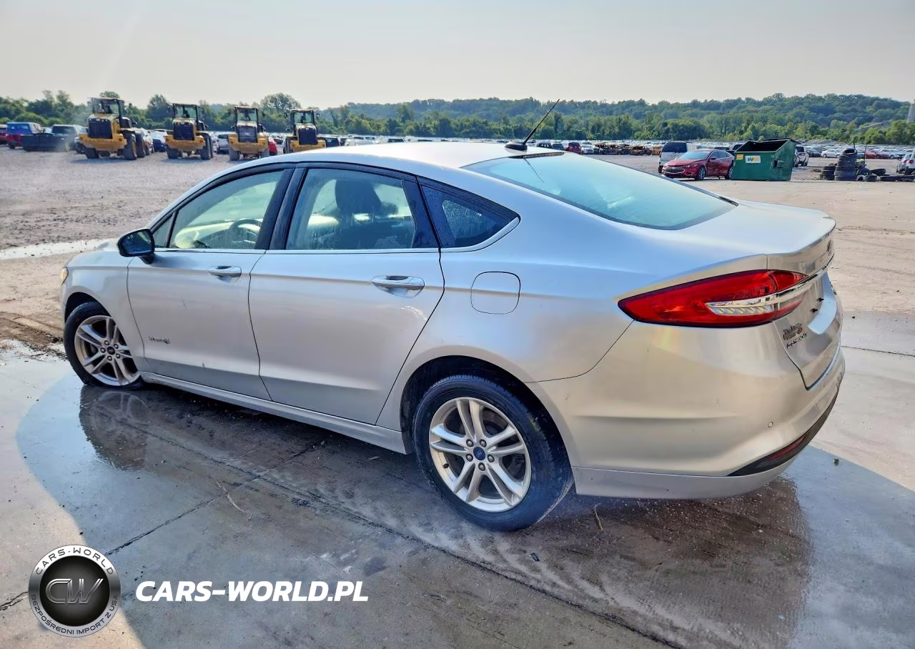 2018 Ford Fusion Se Hybrid VIN:3FA6P0LUXJR218216 - 2