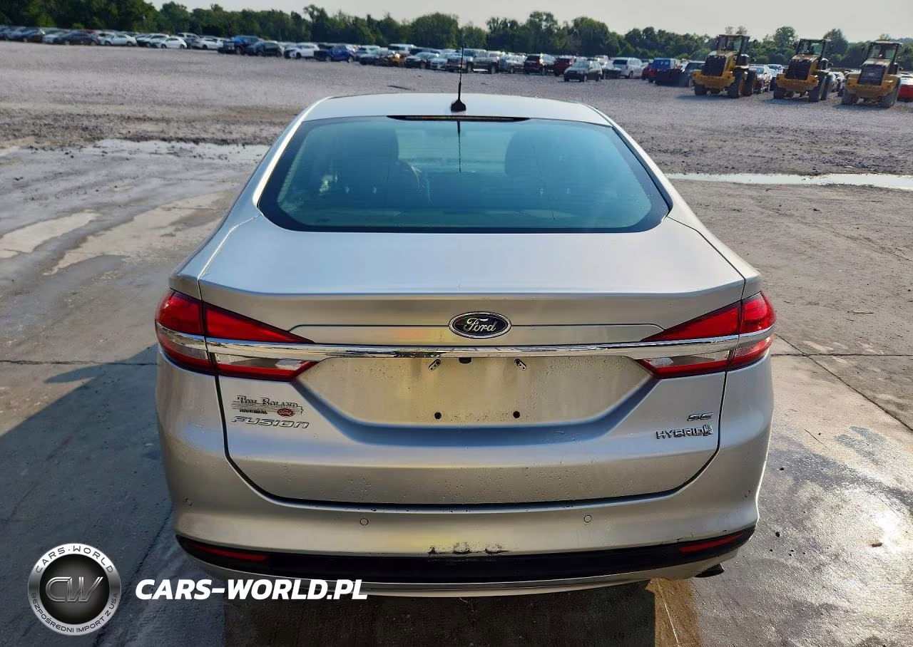 2018 Ford Fusion Se Hybrid VIN:3FA6P0LUXJR218216 - 6