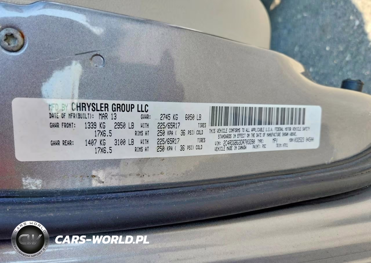 2013 Dodge Grand Caravan Se VIN:2C4RDGBG3DR703280 - 13
