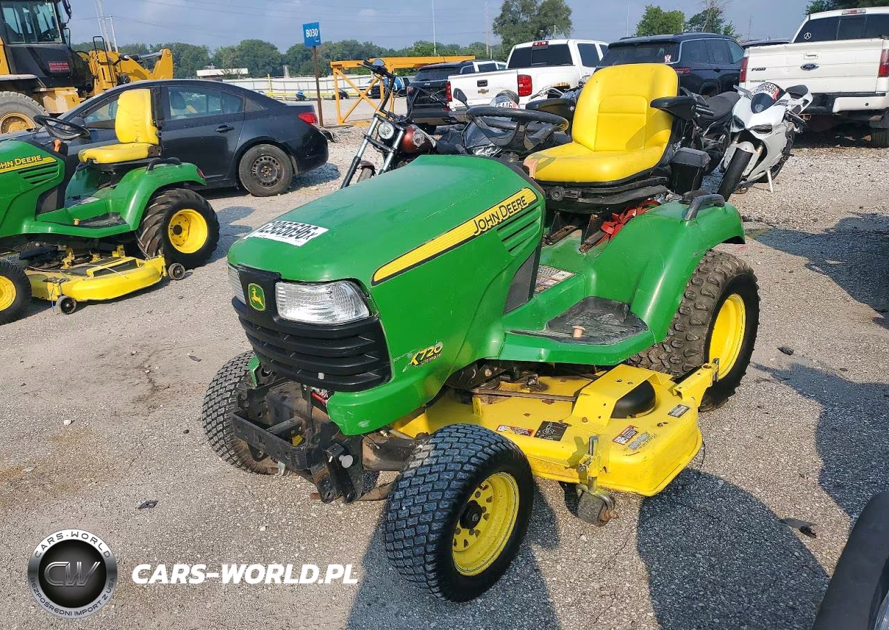 2011 John Deere X720 Lawn Mower VIN:M0X720A031170 - 2