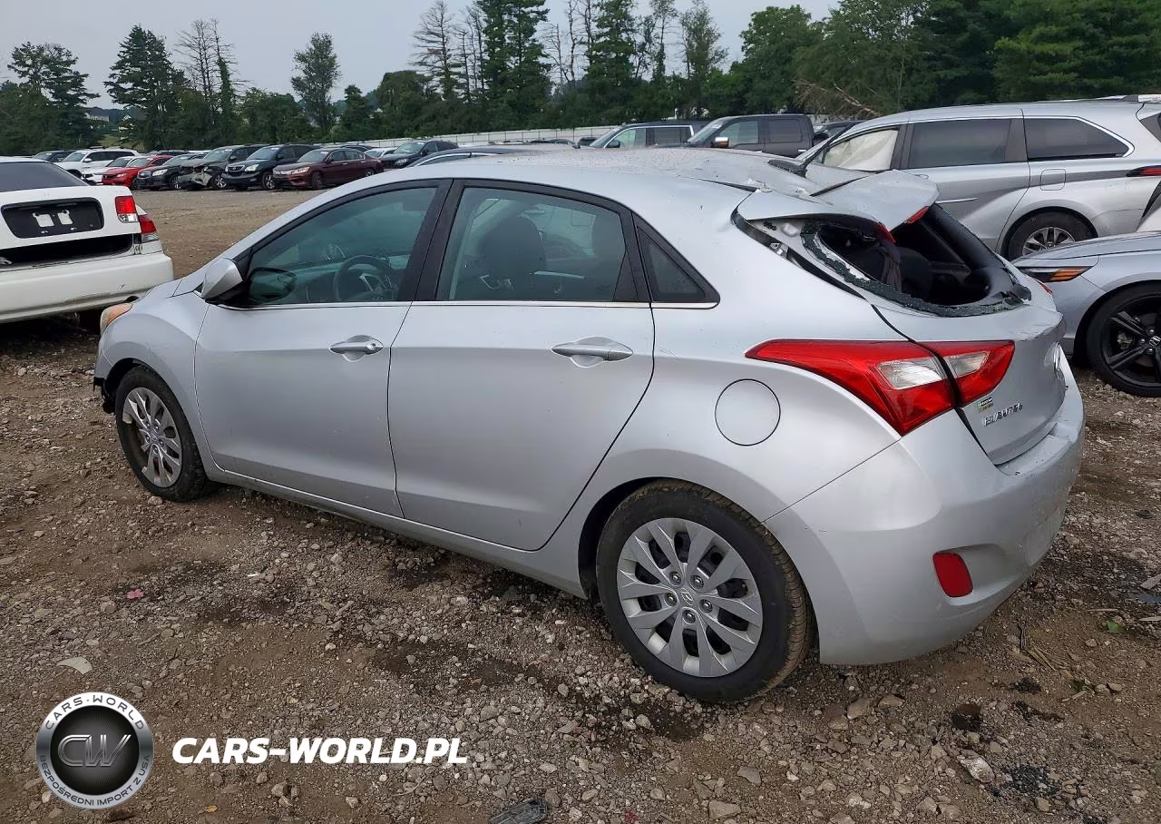 2017 Hyundai Elantra Gt Base VIN:KMHD35LH3HU376862 - 2