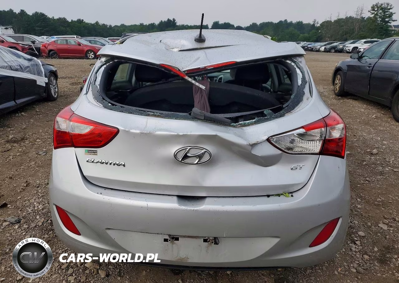 2017 Hyundai Elantra Gt Base VIN:KMHD35LH3HU376862 - 6