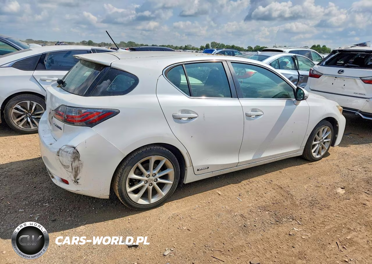 2012 Lexus Ct 200 VIN:JTHKD5BH1C2072250 - 3