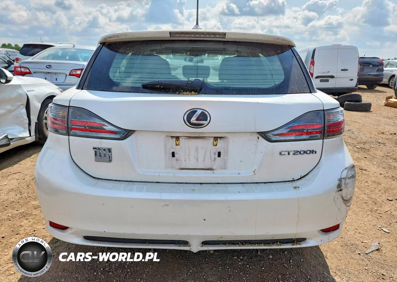 2012 Lexus Ct 200 VIN:JTHKD5BH1C2072250 - 6