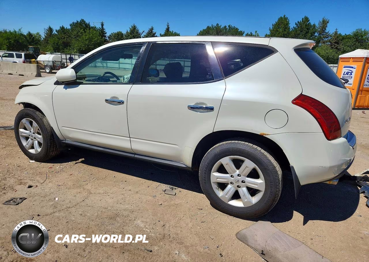 2007 Nissan Murano S VIN:JN8AZ08T87W525151 - 2