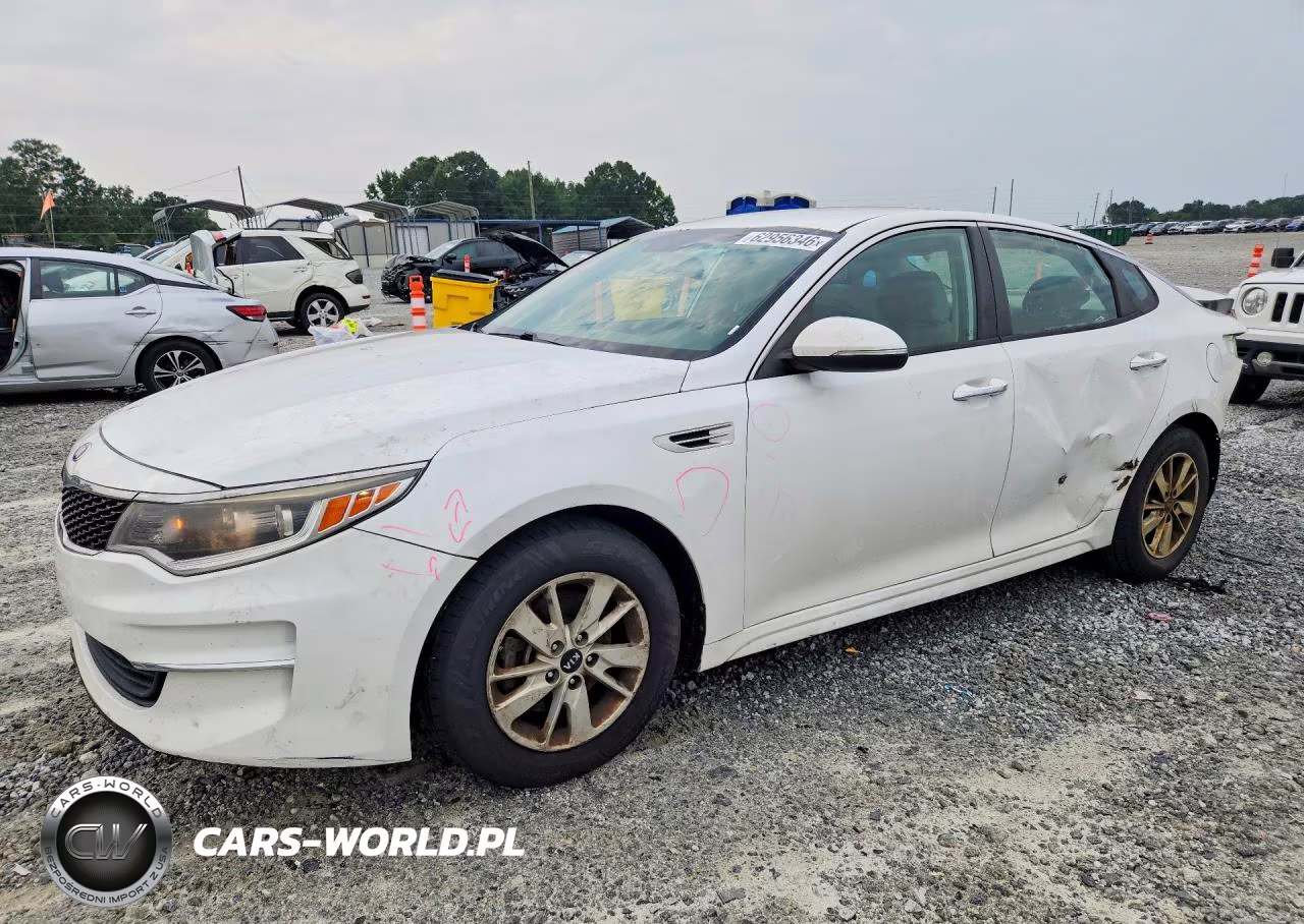 2018 Kia Optima Lx VIN:5XXGT4L35JG249347 - 1