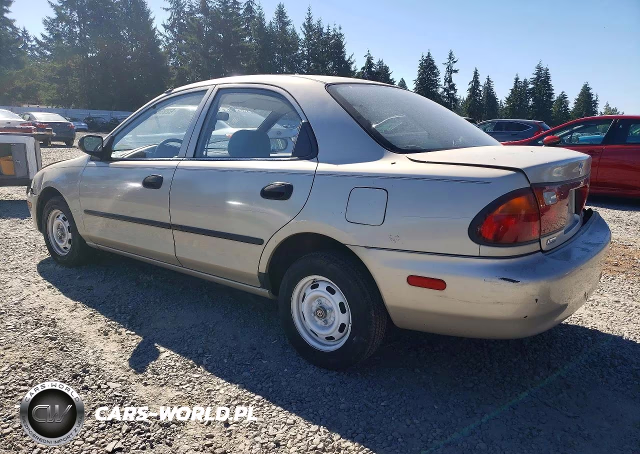 1995 Mazda Protege Dx VIN:JM1BA1412S0110758 - 2
