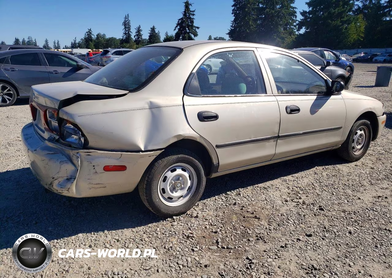 1995 Mazda Protege Dx VIN:JM1BA1412S0110758 - 3