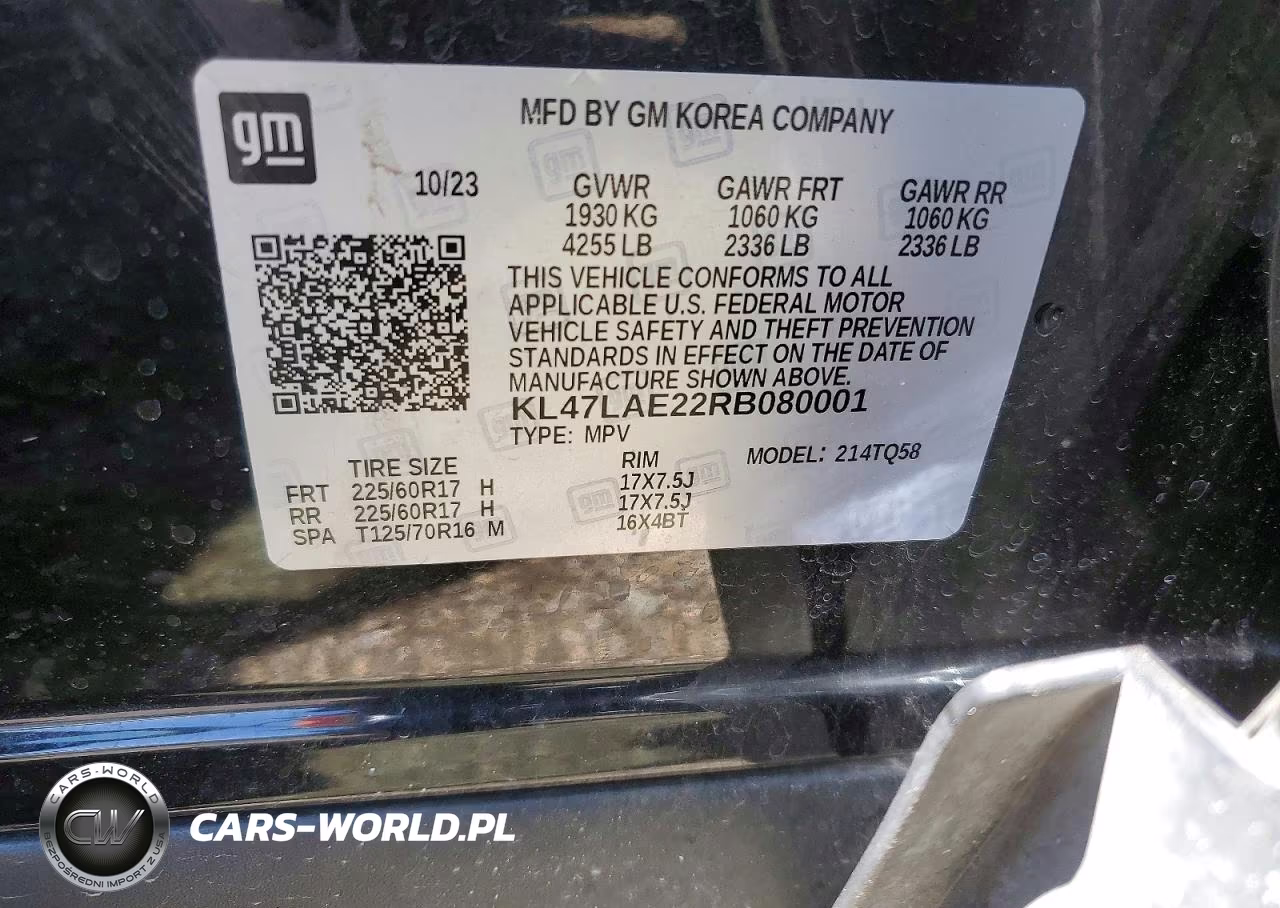 2024 Buick Envista Preferred VIN:KL47LAE22RB080001 - 13