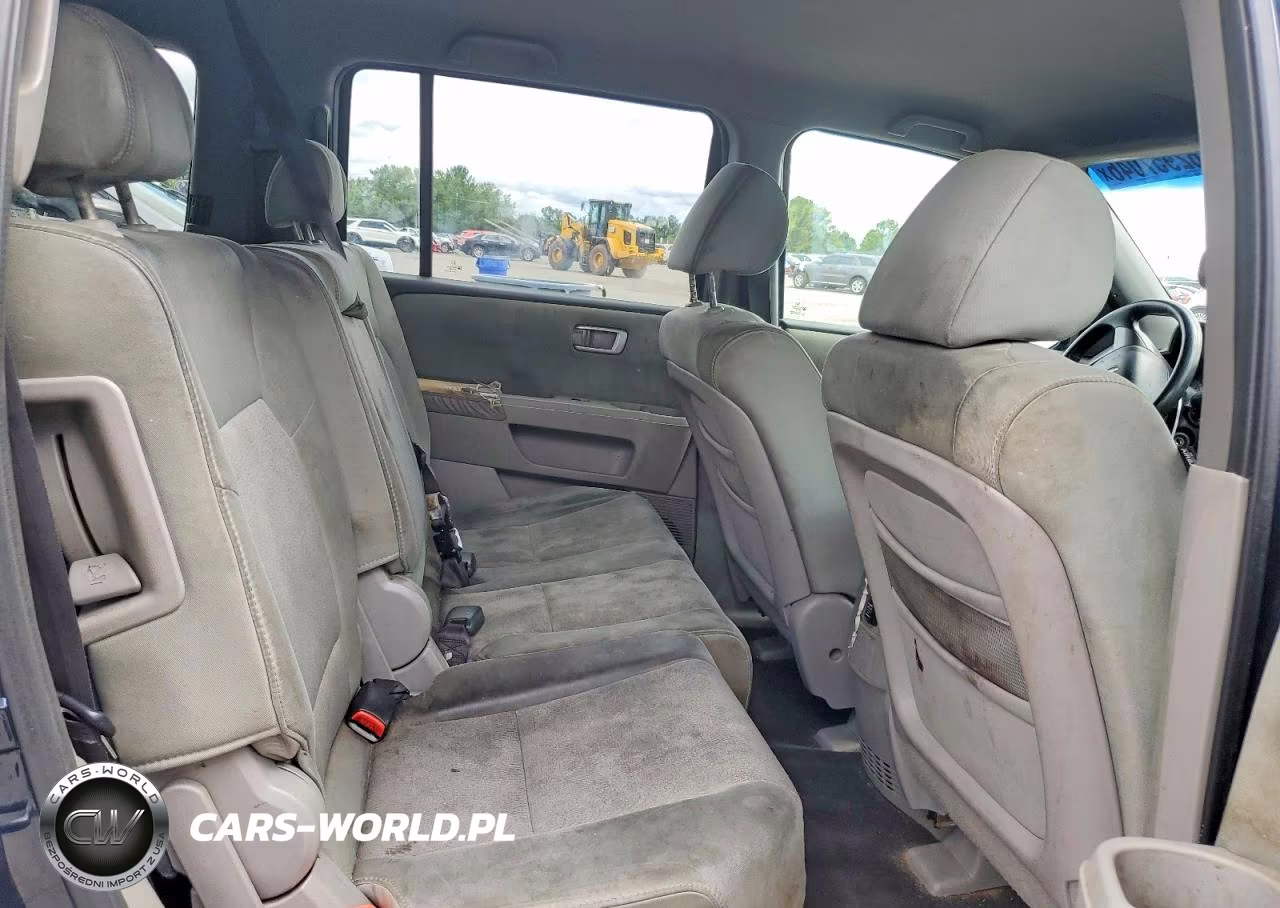 2010 Honda Pilot Lx VIN:5FNYF4H27AB016777 - 10
