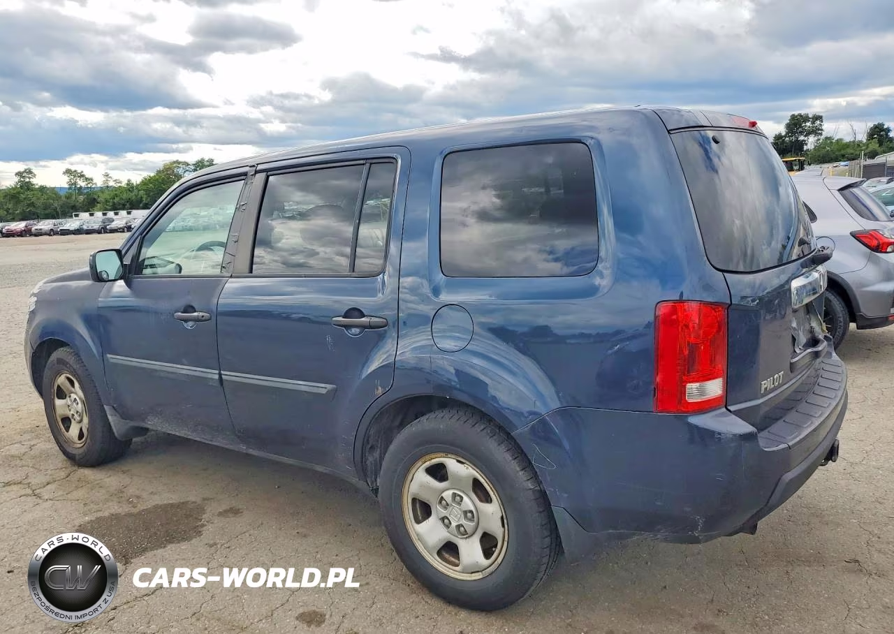 2010 Honda Pilot Lx VIN:5FNYF4H27AB016777 - 2