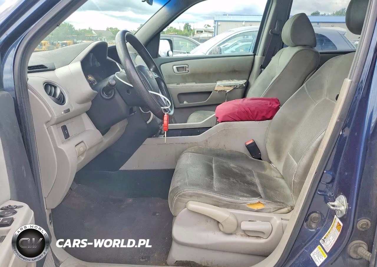 2010 Honda Pilot Lx VIN:5FNYF4H27AB016777 - 7