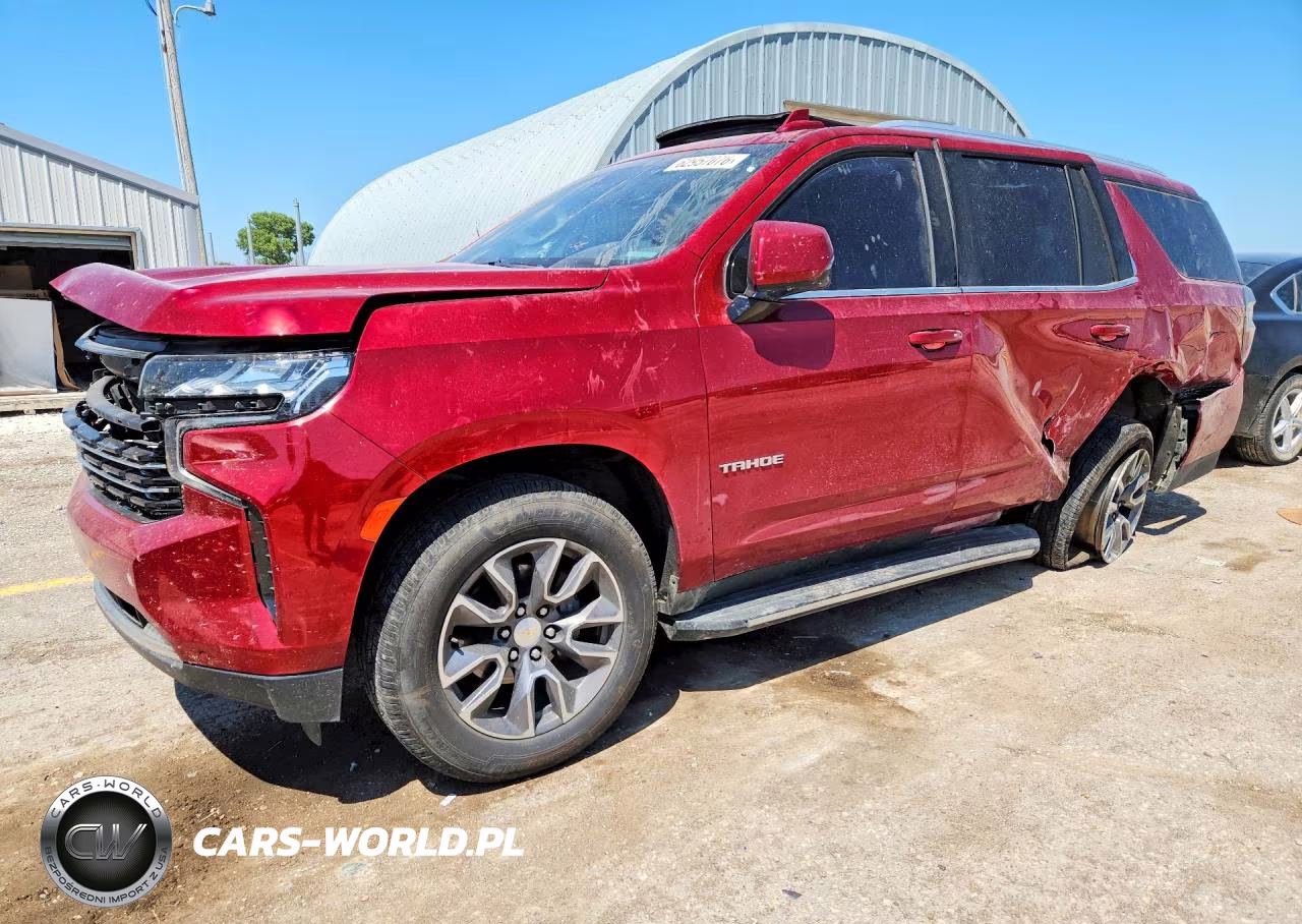 2022 Chevrolet Tahoe K1500 Lt VIN:1GNSKNKD7NR267386 - 1