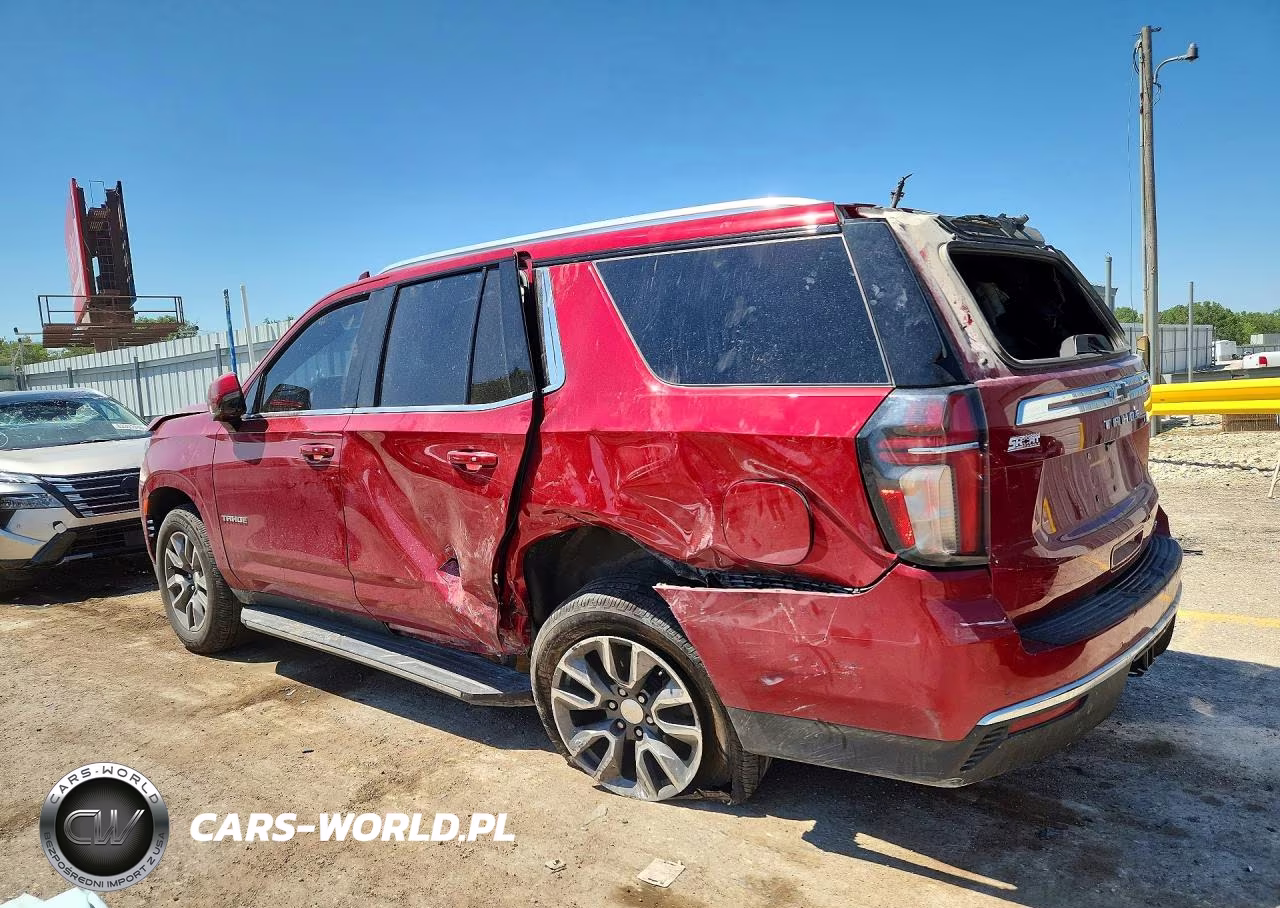 2022 Chevrolet Tahoe K1500 Lt VIN:1GNSKNKD7NR267386 - 2