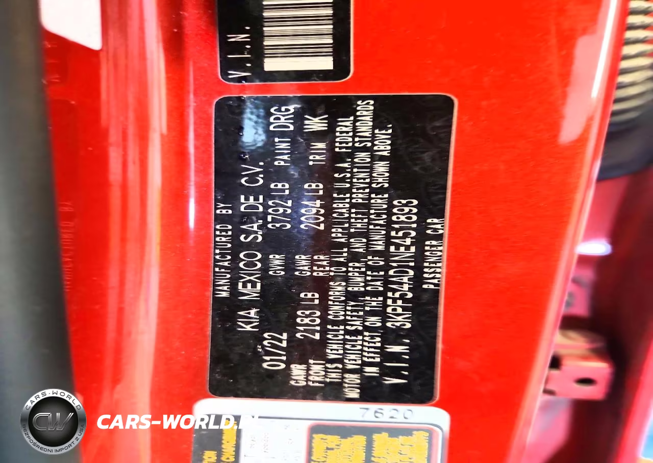 2022 Kia Forte Gt Line VIN:3KPF54AD1NE451893 - 12