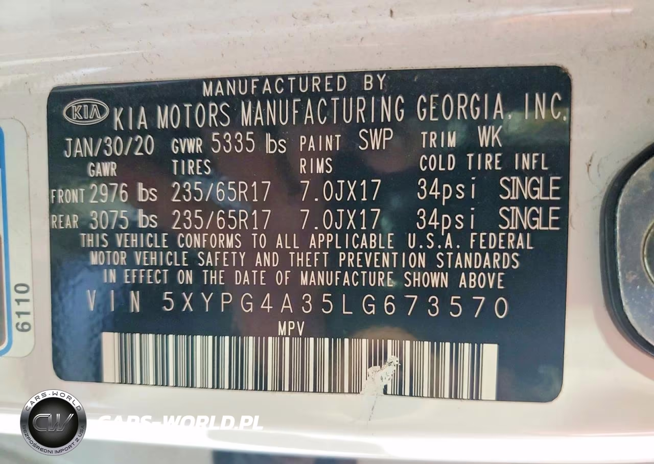 2020 Kia Sorento L VIN:5XYPG4A35LG673570 - 13