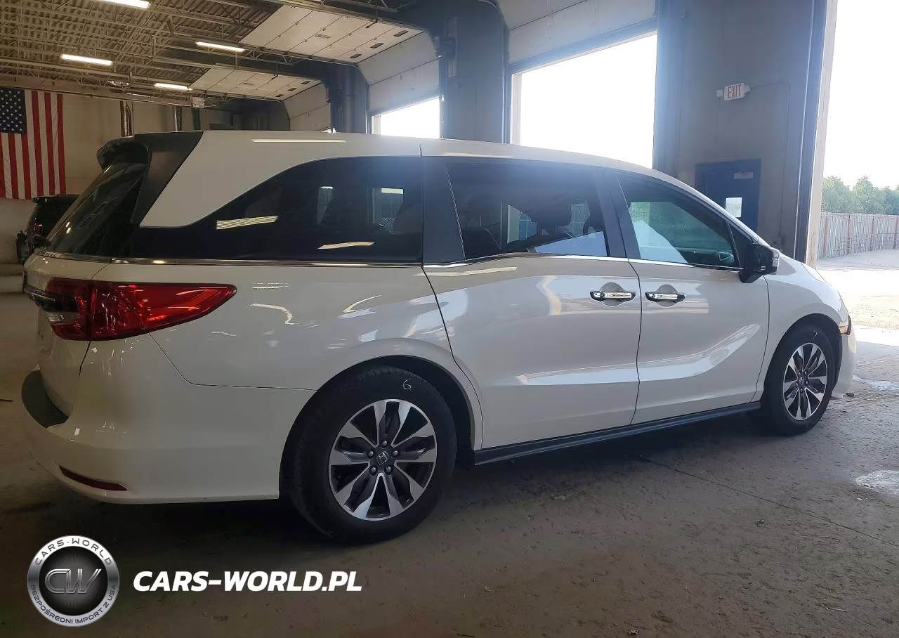 2022 Honda Odyssey Exl VIN:5FNRL6H75NB047813 - 3