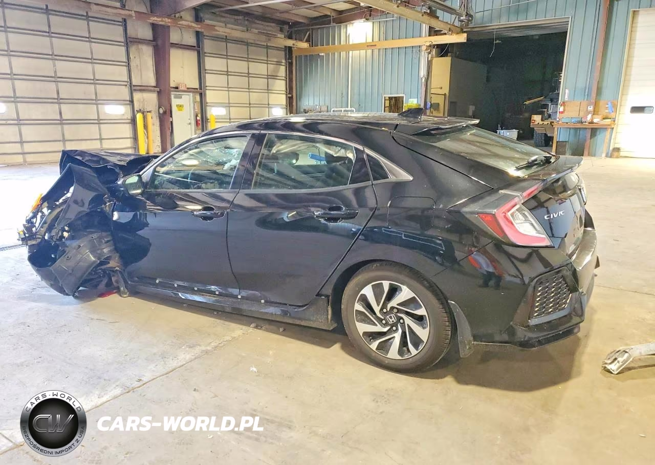 2019 Honda Civic Lx VIN:SHHFK7H39KU212006 - 2