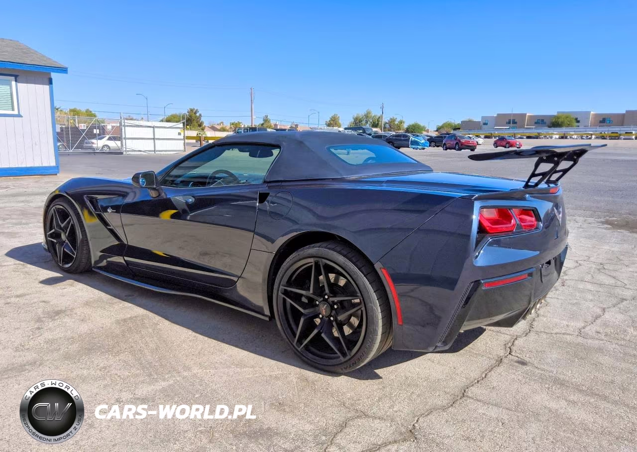 2014 Chevrolet Corvette Stingray Z51 3Lt VIN:1G1YM3D73E5110236 - 2