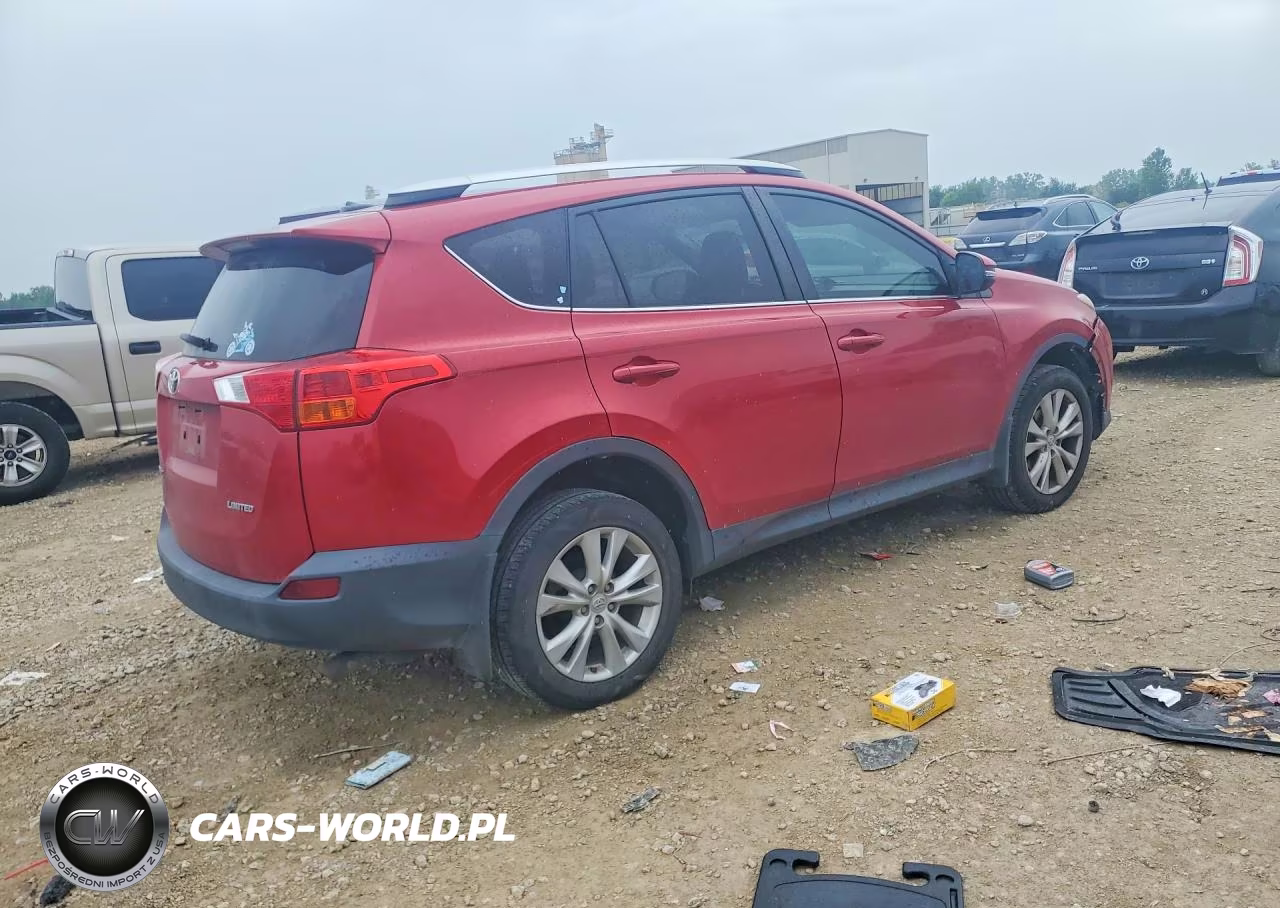 2013 Toyota Rav4 Limited VIN:2T3YFREV0DW002407 - 3