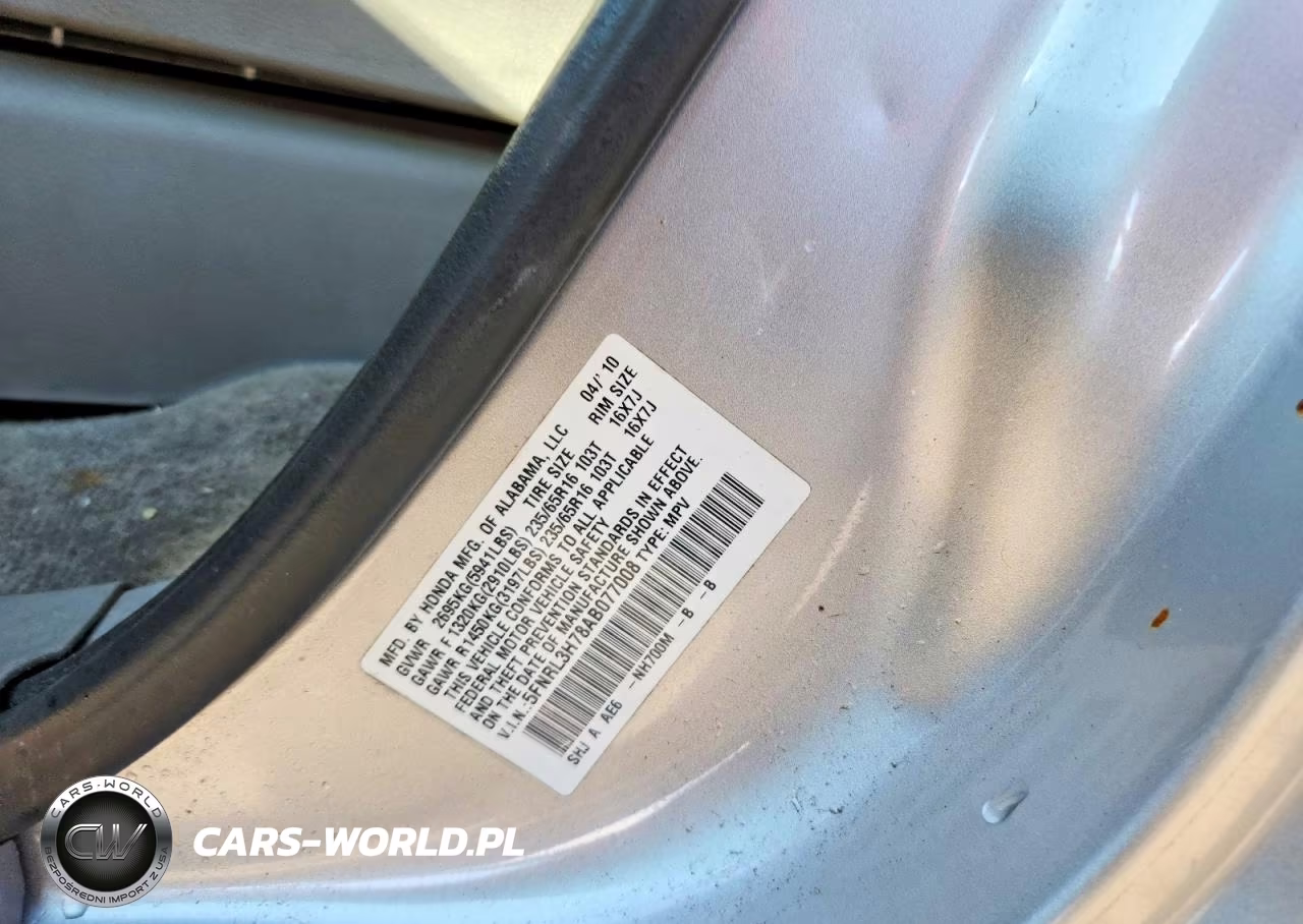 2010 Honda Odyssey Exl VIN:5FNRL3H78AB077008 - 13