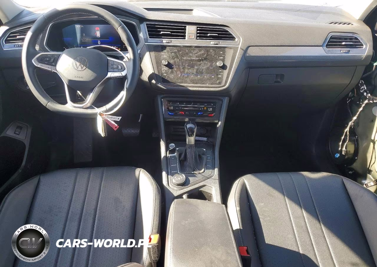 2022 Volkswagen Tiguan Se VIN:3VV2B7AX2NM042876 - 8
