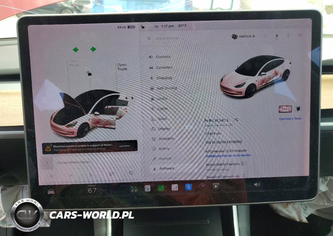 2018 Tesla Model 3 VIN:5YJ3E1EA1JF153852 - 9