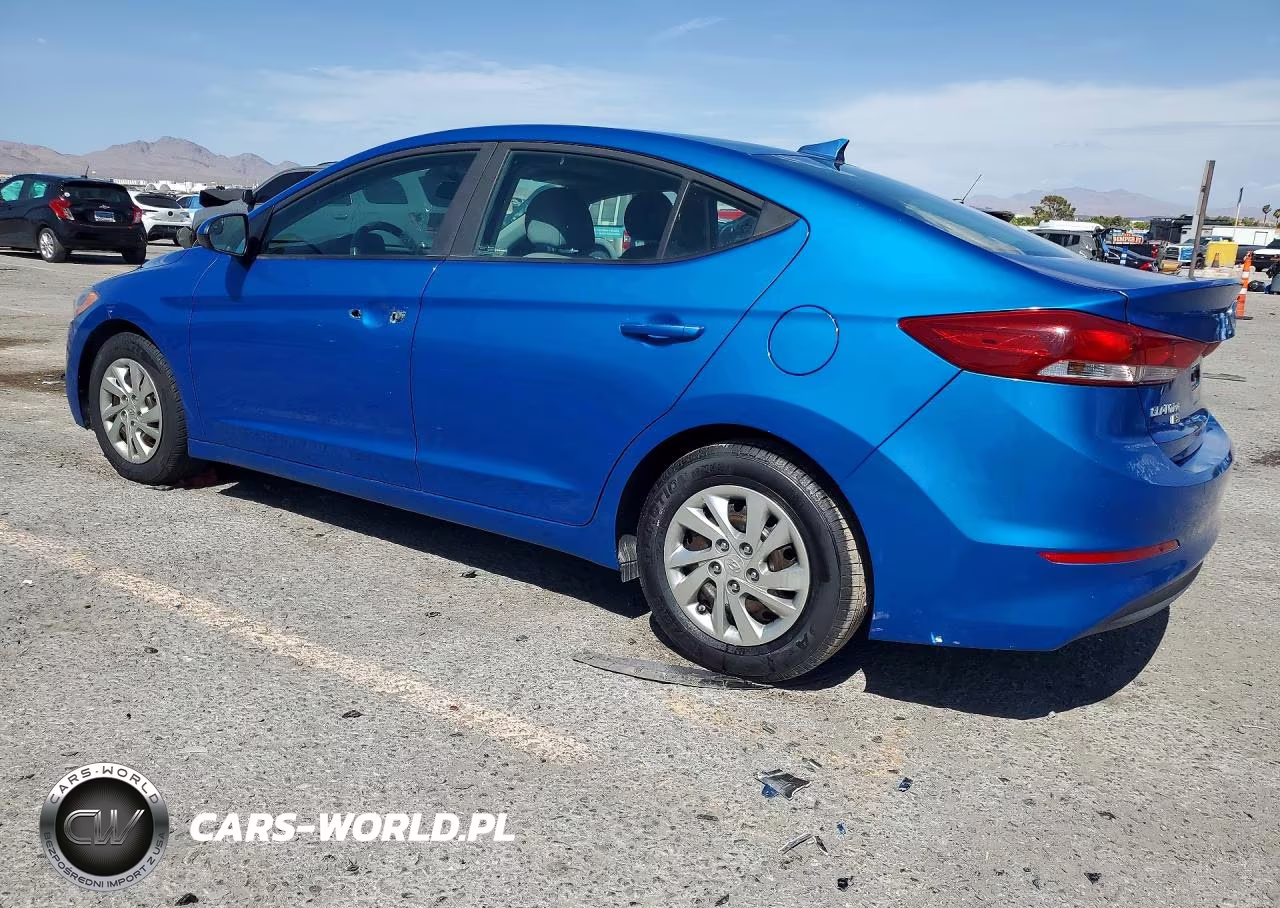 2017 Hyundai Elantra Se VIN:KMHD74LF1HU091168 - 2